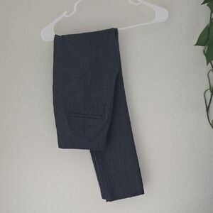 Mango Women's Charcoal Straight Leg Pants